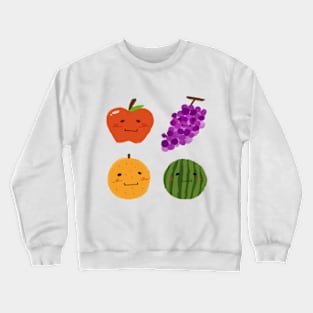 Set of Fruits Doodle Crewneck Sweatshirt